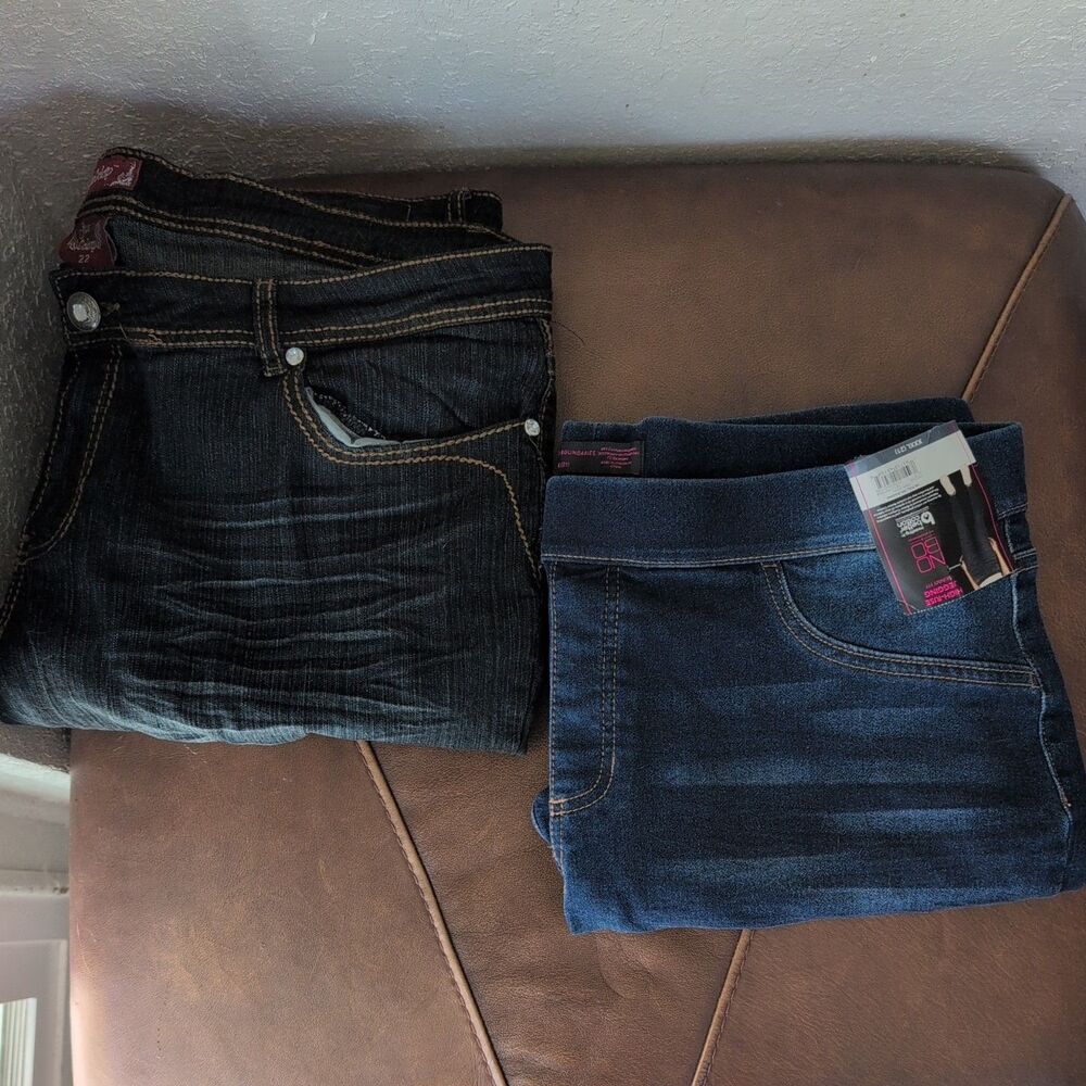 Jeans Colony No Boundary Women's Xxxl Jeans Lot Of 2  21/22 Skinny Jean